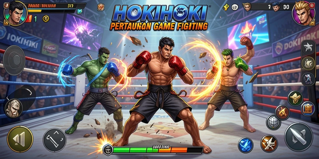 Gameplay HOKIHOKI yang seru dan mendebarkan.