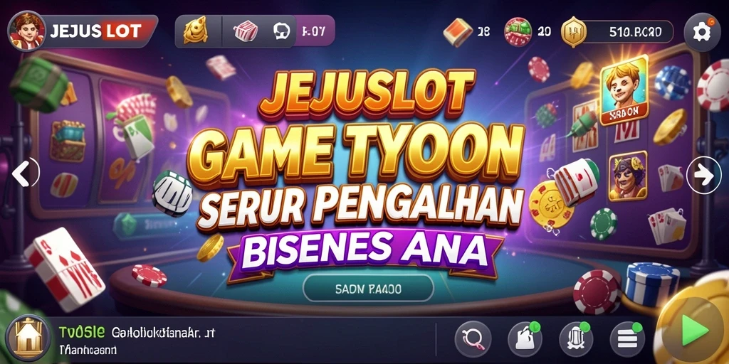 Tampilan utama gameplay JEJUSLOT yang menarik dan penuh strategi.