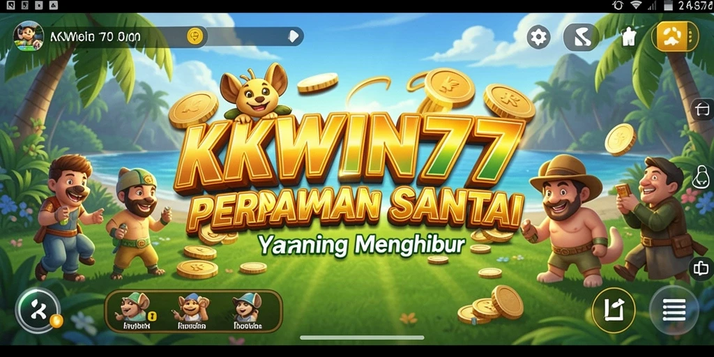 Tampilan menarik dari gameplay santai KKWIN777.