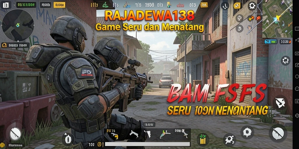 Gameplay seru dan menegangkan dalam RAJADEWA138 saat pertempuran berlangsung.